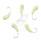 Мормышка вольфрамовая "ЯМАН" Уралка с отверстием, 0,56 г, фосф.