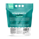 Наполнитель силикагелевый впитывающий Комфикот Морской бриз, 3,6л