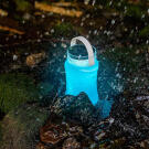 Фонарь-бутылка Helios складной, солнечная батарея+USB