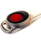 Фонарь ЯРКИЙ ЛУЧ V-002R "Браслет" 2 красных LED, 2 режима, 2xCR2032 в компл.