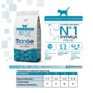 1+1 0,4кг Корм Monge Cat Natural Superpremium Kitten Rich in Chicken для котят с Курицей