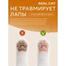 Наполнитель Real Cat TOFU original растительный комкующийся, Без запаха, 2,5кг (5л)