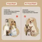 Расческа для шерсти животных Muzzle с кнопкой быстрой очистки