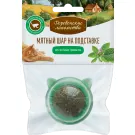 26гр Игрушка "Деревенские лакомства" для кошек "Мятный шар на подставке"