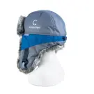 Шапка-ушанка СИБИРСКИЙ СЛЕДОПЫТ - Арктика, шиншилла, цвет серый/серо-голубой, XL