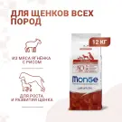Корм в развес Monge Dog Monoprotein Mini Puppy&Junior для щенков мелких пород с Ягнёнком и рисом, 1кг
