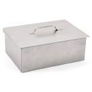 Коптильня KEDR KS2-01 двухъярусная с поддоном для жира 380*280*170мм сталь 0,5мм