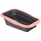 Туалет MPS NELLA для котов c бортом Мокко, 58*37,5*18см