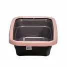 Туалет MPS NELLA для котов c бортом Мокко, 58*37,5*18см