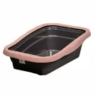 Туалет MPS NELLA для котов c бортом Мокко, 58*37,5*18см