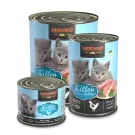 400гр Консервы Leonardo Kitten Rich in poultry для котят до года с Птицей и говядиной