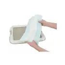 Каркас-туалет для пеленки "TRIXIE" для щенков, пластик, 49см * 41 см,бежевый/кремовый