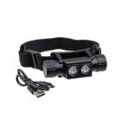 Фонарь налобный ELEGANCE METHOD, светодиод белый и синий