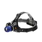 Фонарь налобный СИБИРСКИЙ СЛЕДОПЫТ ""Лайт"", 1 LED+2 COB, zoom, аккум, 220В