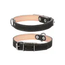 Ошейник COLLAR двойной 14мм*27-35см черный