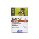 Капли на холку БАРС Форте АВЗ от блох и клещей для котят, 1шт