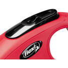 Рулетка FLEXI New Classic S 12кг 8м трос, красный