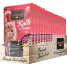 85гр Влажный корм Leonardo Calf & Vegetable для взрослых кошек от года с Телятиной и овощами