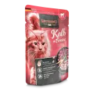 85гр Влажный корм Leonardo Calf & Vegetable для взрослых кошек от года с Телятиной и овощами