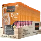 85гр Влажный корм Leonardo Duck + Cheese для взрослых кошек от года с Уткой и сыром