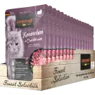 85гр Влажный корм Leonardo Rabbit + Cranberries для взрослых кошек от года с Кроликом и клюквой