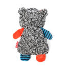 Игрушка Gigwi для маленьких собак "Енот с пищалкой", 17,5см