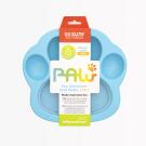 Миска PetDreamHouse "Лапа" для медленного кормления 2в1, 20*18*3см, голубая, 200гр