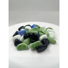 Стеклянные камушки Marlin Aquarium КL0104 в сетке, 300гр