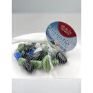 Стеклянные камушки Marlin Aquarium КL0104 в сетке, 300гр