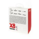 Плетенка Lucky John VANREX x8 BRAID Fluo Green 125м 0,10мм