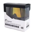 Маска мотоциклетная/снегоходная Следопыт M8, линза yellow chrome