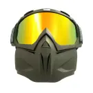 Маска мотоциклетная/снегоходная Следопыт M6, линза chrome chamelion