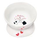 Миска Triol керамическая на ножке "С любовью", 120мл