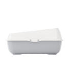 Лоток ALTA для кошек с высоким бортом Серый&Белый