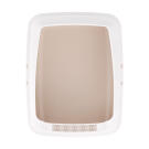 Лоток ALTA для кошек с высоким бортом Бежевый&Белый