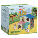 Игровой комплекс Triol LITTLE TOWN для мелких животных "Раздолье", 170*150*160мм