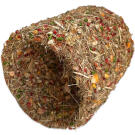 450г Лакомство Smile King для шиншилл и кроликов Домик-туннель