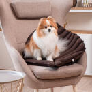 Лежанка Mr.Kranch Листочек для собак Коричневая, 90*65*5см