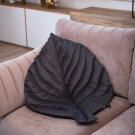 Лежанка Mr.Kranch для собак Листочек большая, 120*73*6см, серая