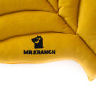 Лежанка Mr.Kranch для собак Листочек средняя, 90*65*5см, охра