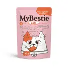80г Влажный корм MyBestie для кошек паштет из Индейки с Овощами и Клюквой