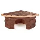 Домик TRIXIE угловой для грызунов Jesper нат. дерево 21*10*15/15см