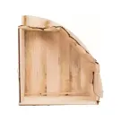 Домик TRIXIE угловой для грызунов Jesper нат. дерево 21*10*15/15см