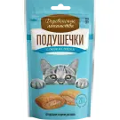 30г Лакомство "Деревенские лакомства" для кошек подушечки с пюре из Лосося