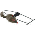 Дразнилка TRIXIE для кошек в виде Мышки с креплением на дверной проём, 8см/190см