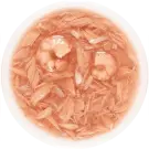 4*35г Лакомство "Деревенские лакомства" для кошек суп из Тунца с Креветками и Крабом