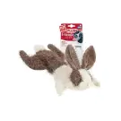 Игрушка Gigwi "Шкурка зайца со сменными пищалками" для собак, 47см