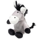 Игрушка GiGwi для собак Ослик с пищалками, 10см