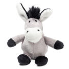Игрушка GiGwi для собак Ослик с пищалками, 10см