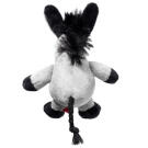 Игрушка GiGwi для собак Ослик с пищалками, 10см